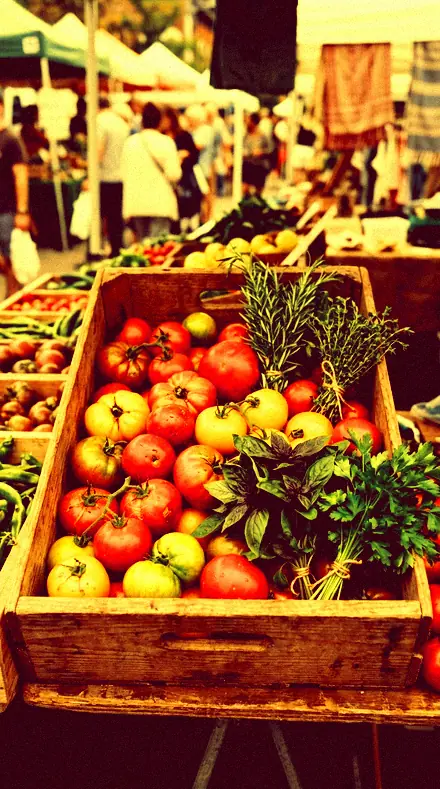 Reversal Bath applied to market produce
