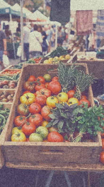 Split Emulsion applied to market produce