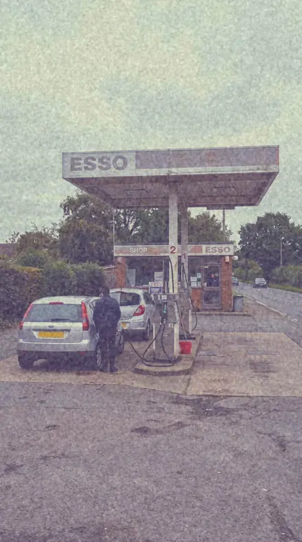 Split Emulsion applied to petrol station