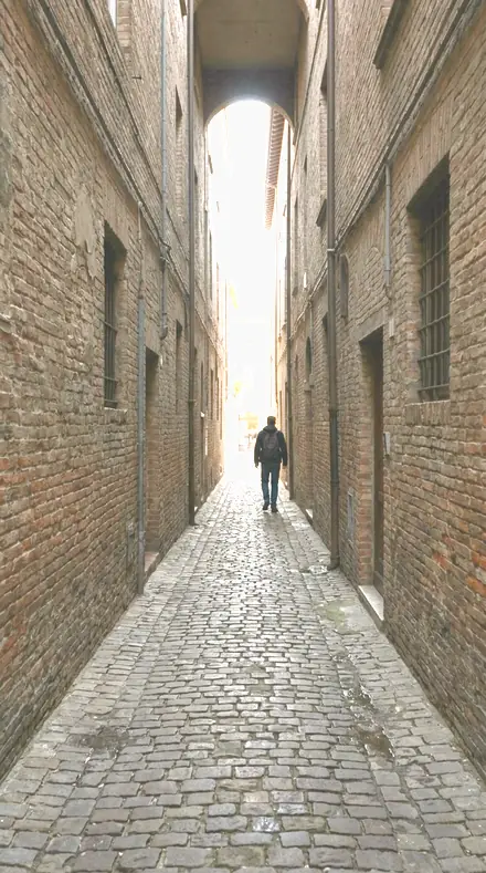 Orchard Path applied to alley lines