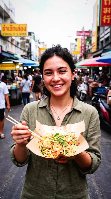 Party Flash applied to street food