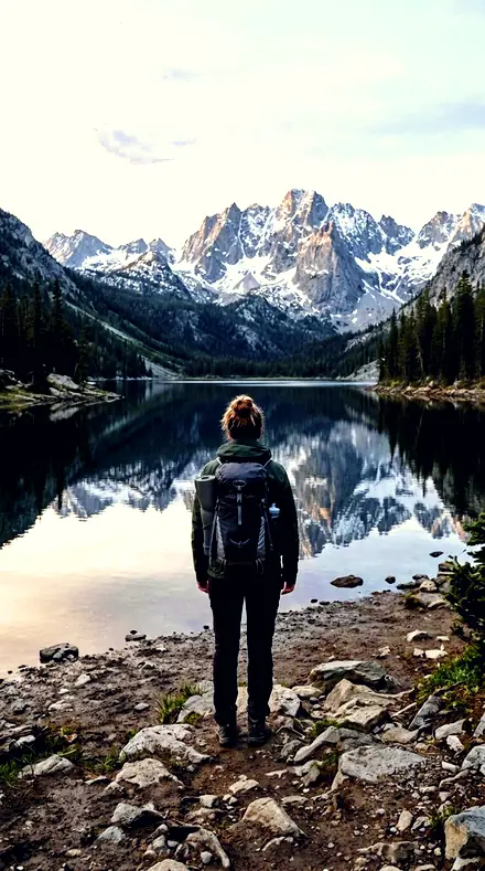 Slate Rift applied to mountain lake