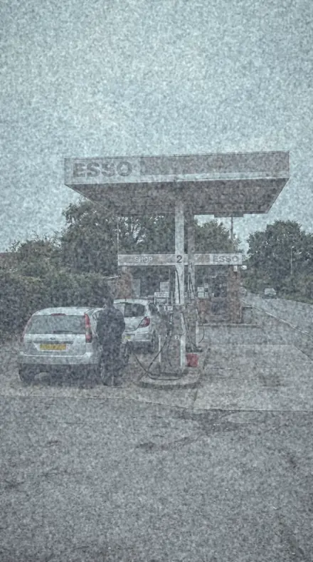 Corner Tab applied to petrol station
