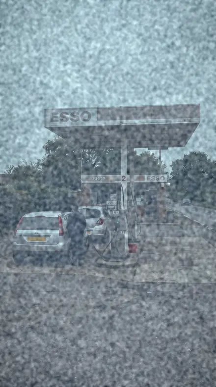 Silver Mirror applied to petrol station