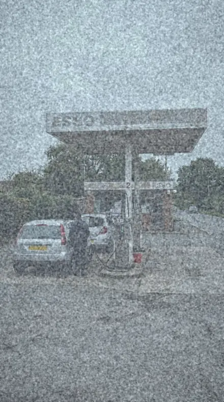 Sun Corner applied to petrol station