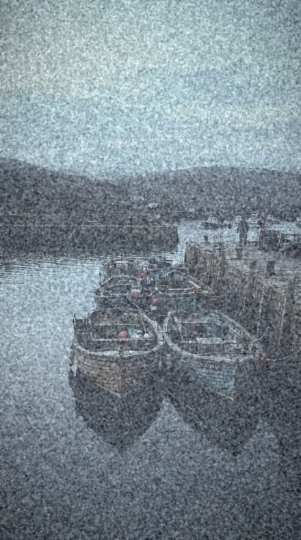 Chill Cast applied to harbour boats