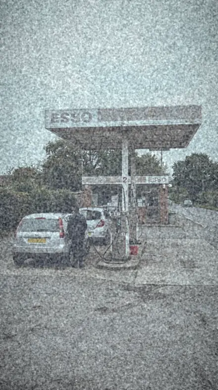 Chill Cast applied to petrol station