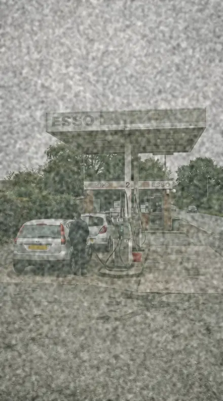 Foil Wrap applied to petrol station