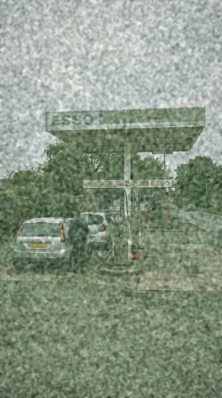 Fridge Shelf applied to petrol station