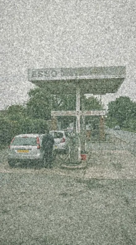 Moss Tint applied to petrol station
