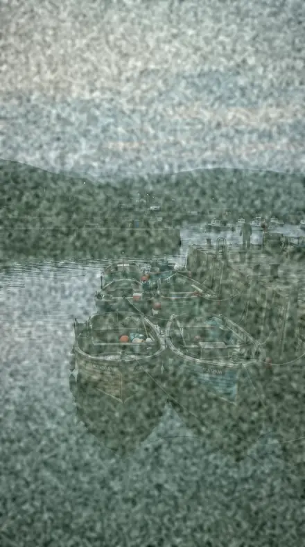 Storage Fog applied to harbour boats