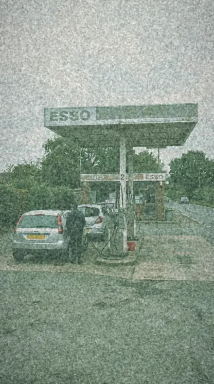Stock Lot applied to petrol station