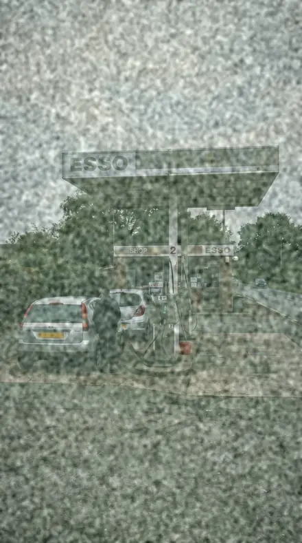 Spool Rust applied to petrol station