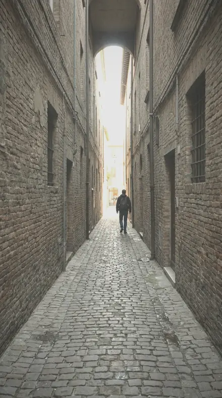 Deep Fade applied to alley lines