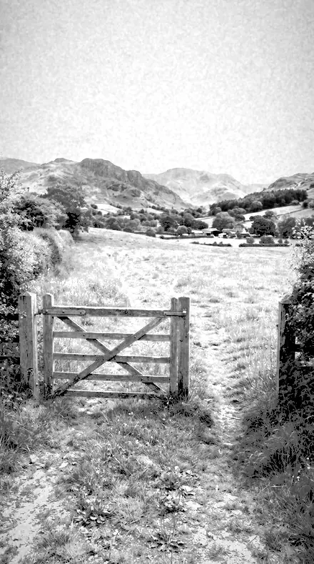 Halation Edge applied to farm gate