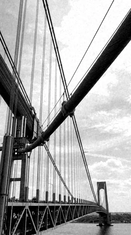 Carved Light applied to Cables, sky, nothing else