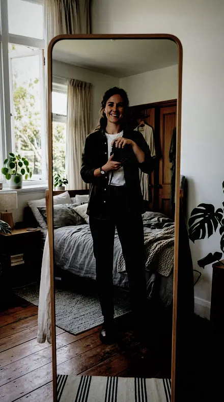 Ninety Degree applied to mirror fit