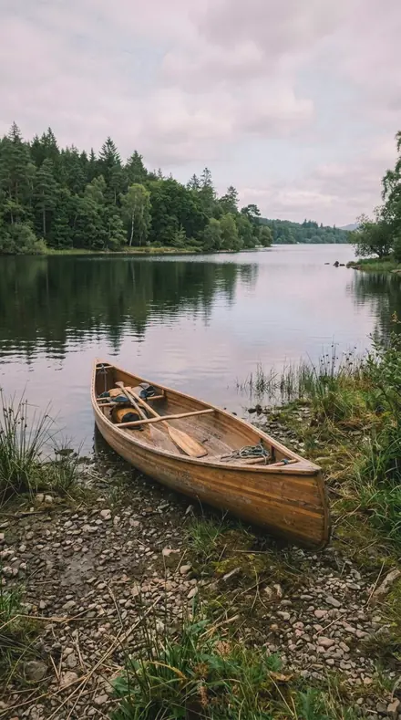 Steam Air applied to lake canoe