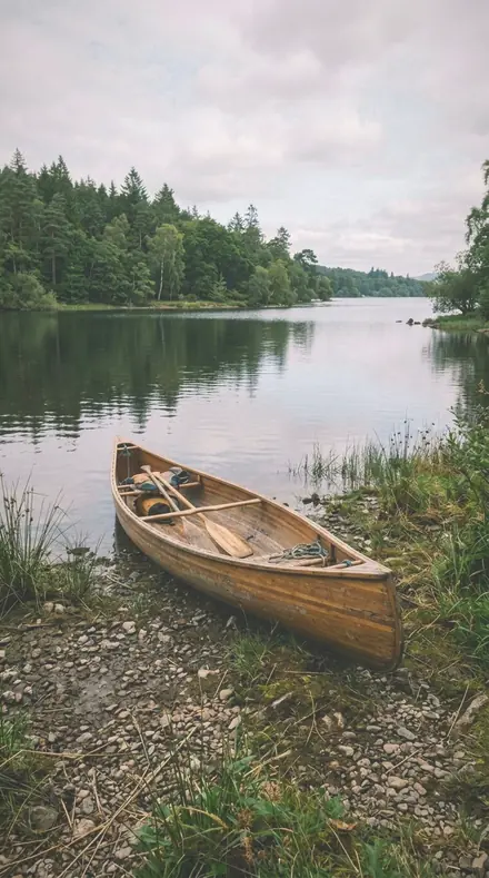 Vapour Wall applied to lake canoe