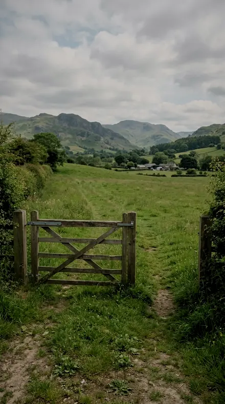 Old Growth applied to The gate, the field, the green done right