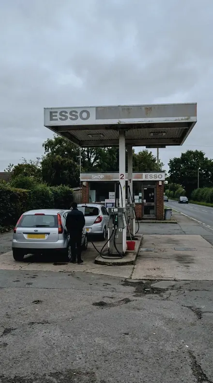 Smooth Arc applied to petrol station