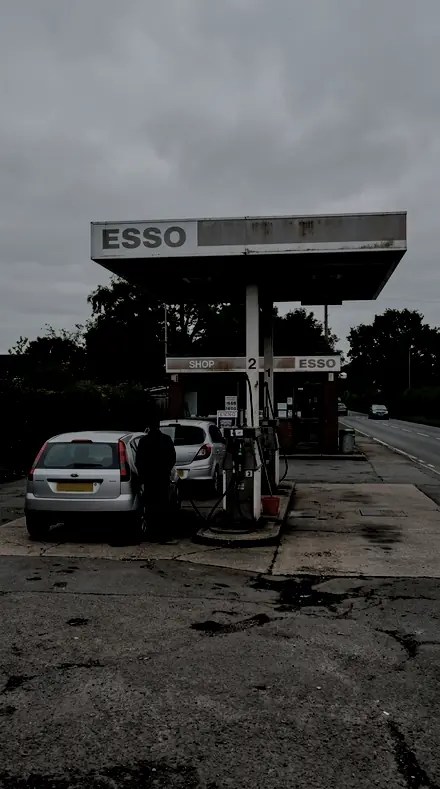 Limb Detail applied to petrol station