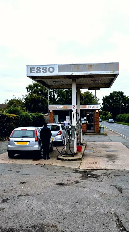 Arm Sweep applied to petrol station