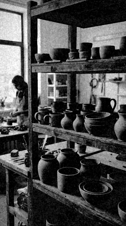 Ortho Plate applied to clay pots