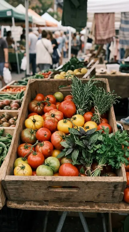 Before: market produce
