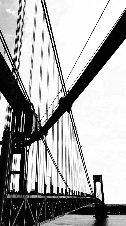 Cut Paper applied to bridge cables
