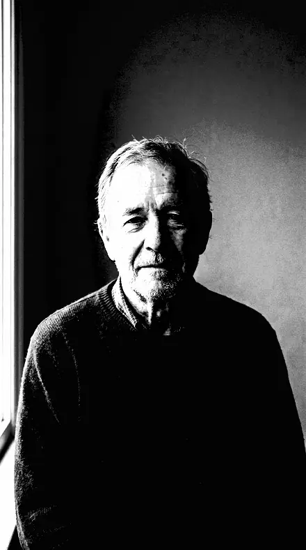 Press Proof applied to man portrait