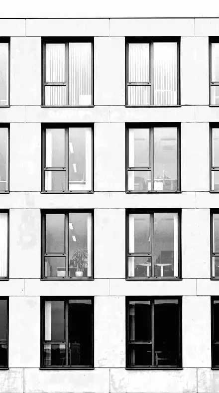 Bitmap Screen applied to facade grid