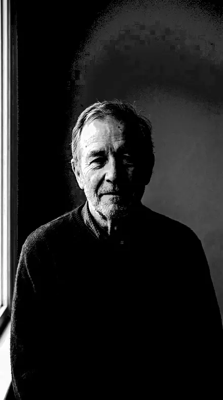 Zone Ten applied to man portrait