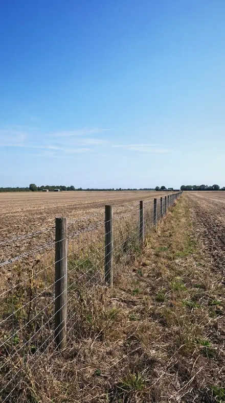 Rare Air applied to field fence