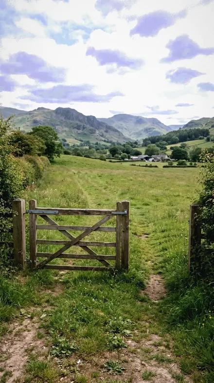 Sun Cut applied to farm gate