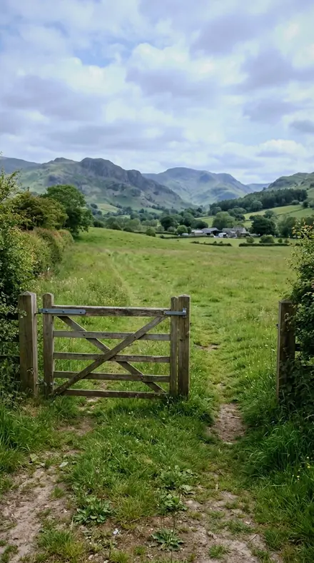 Shade Well applied to farm gate