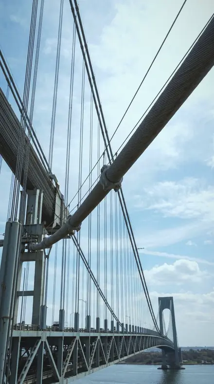 Ridge Tile applied to bridge cables