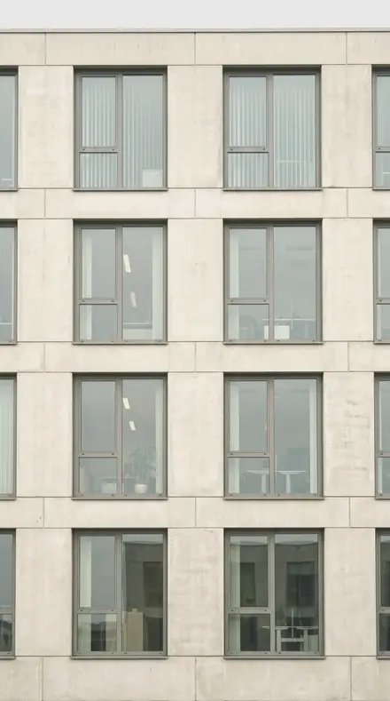 Long Table applied to facade grid