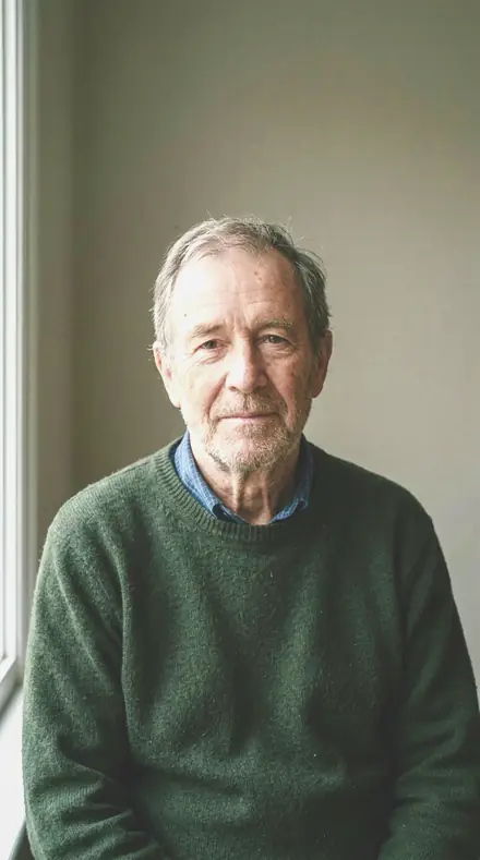 Bright Beauty applied to man portrait