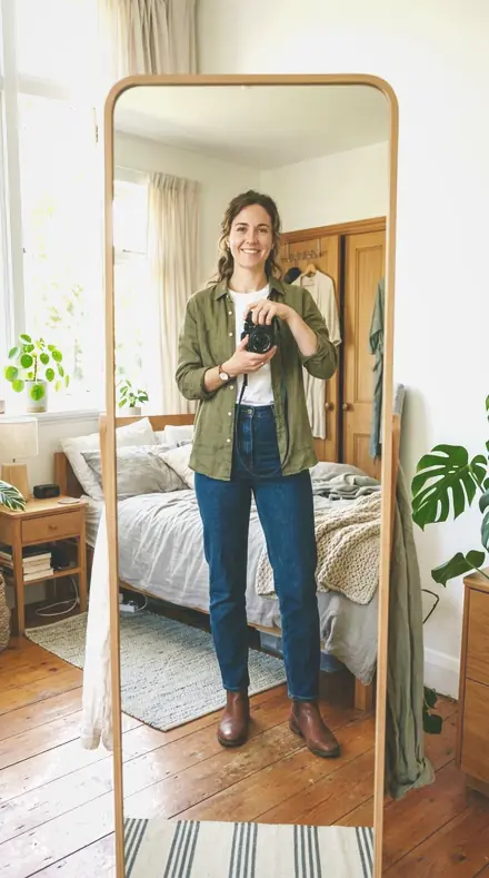 Bright Beauty applied to mirror fit