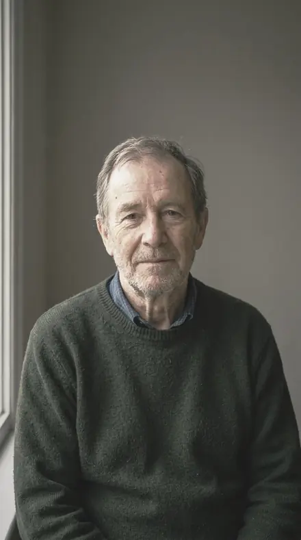 Magazine Light applied to man portrait