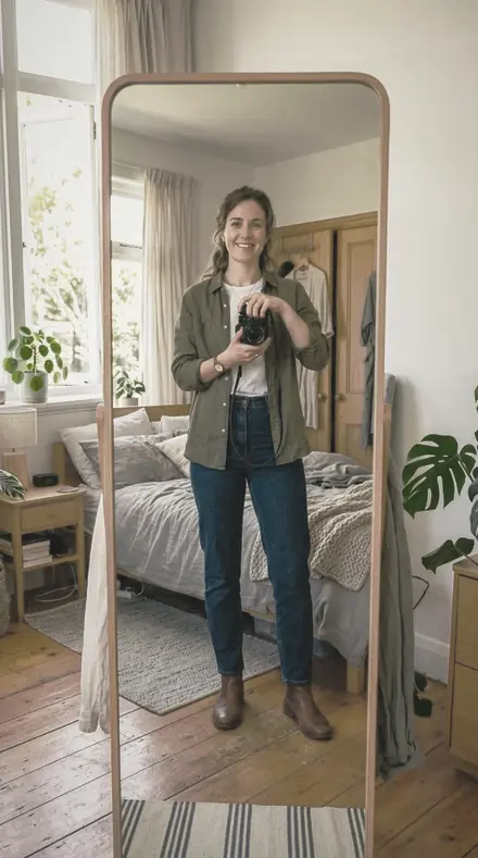 Magazine Light applied to mirror fit