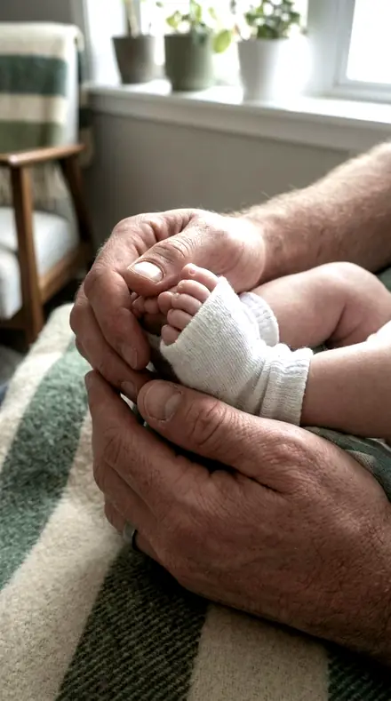 EV-13 Pop Circuit applied to Small hands, handled gently