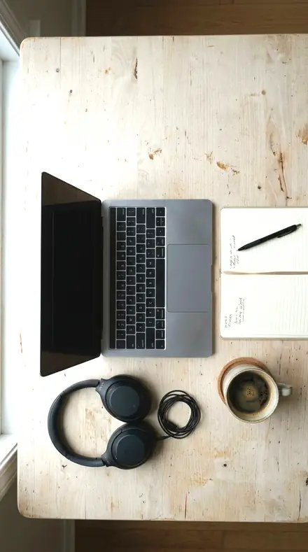 Daylight Loop applied to A desk that suddenly looks like content