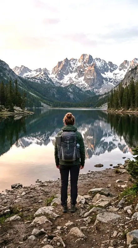 Salt Line applied to The lake that made you stop walking.