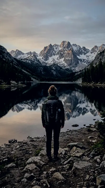 Deep Fathom applied to The lake that made you stop walking.