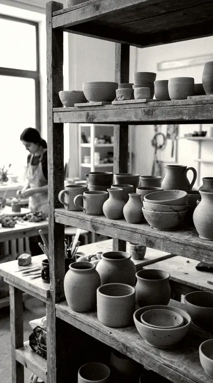 Charred Silver applied to Clay and sun, the whole story