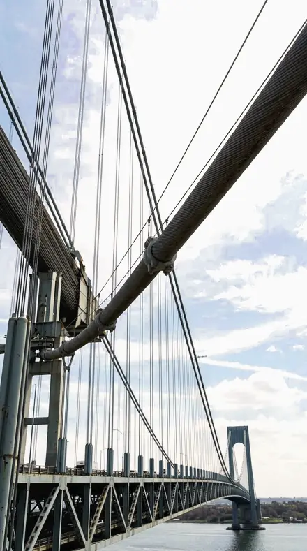 Aerial Grid applied to bridge cables