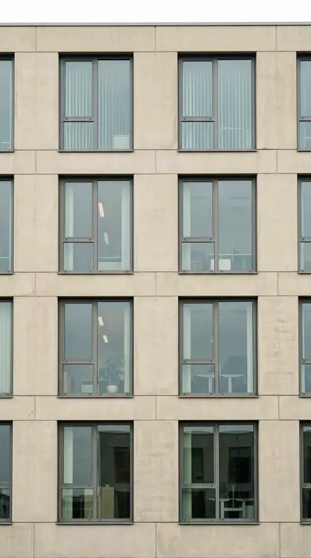 Distant Ridge applied to facade grid