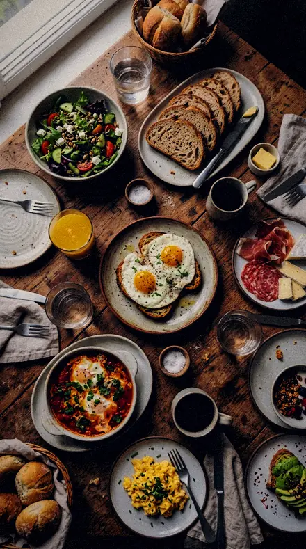 Last Call applied to brunch table